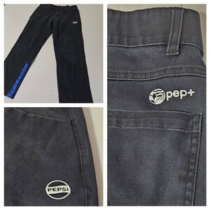 Pepsi Pants Mens 30x29 Blue Employee Pep+ Logo Workwear Corporate Promo
